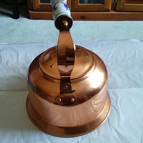 Copper plated Kettle - Picture 3 of 15